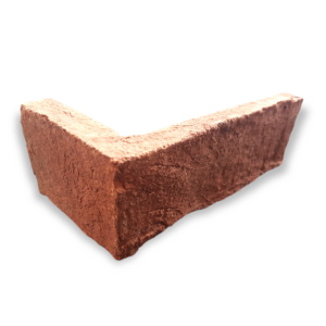 ThinSlips Brown Mix: 7mm Ultra-lightweight brick slips - Corner
